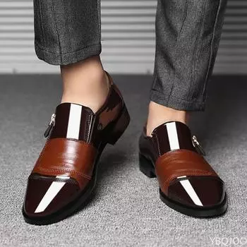 Классические деловые мужские туфли, модные элегантные формальные свадебные туфли, мужские туфли-оксфорды для офиса, черные 38 чёрный