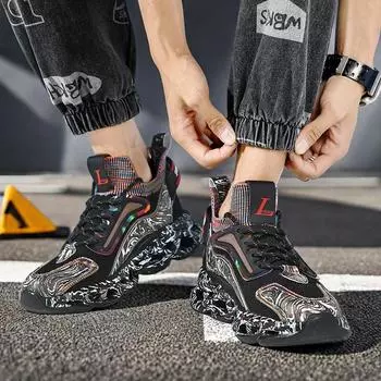 Классические дизайнерские мужские туфли без шнурков парусиновые туфли для мужчин роскошные мужские мокасины Chose кроссовки зимние мужские детские теннисные 39 чёрный