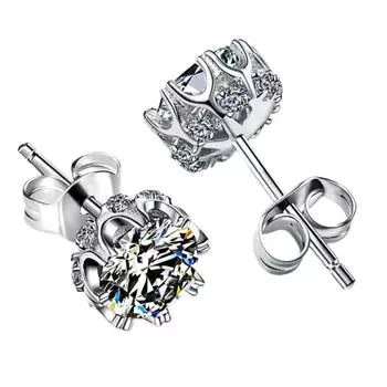 Классические круглые серьги с осьминогом, покрытые бриллиантами, модные серьги с осьминогом, инкрустированные вермикулитом и снежинками