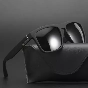 Классические квадратные мужские поляризационные солнцезащитные очки Спортивное поляризованное женское модное зеркало