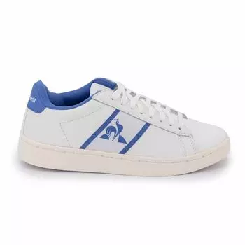 Классические мягкие кроссовки белые/синие женские LE COQ SPORTIF
