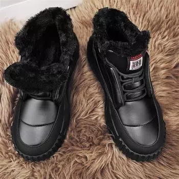 Классические мужские ботинки панк зимние кроссовки мужские модные повседневные уличные походные зимние ботинки теплые высокие мужские ботинки 39 верблюд