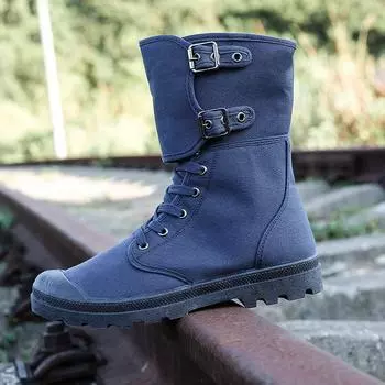 Классические мужские ботинки-пустынники, рабочие защитные ботинки из парусины, высокие рабочие ботинки, мужские ботильоны, модные мужские ботинки 39