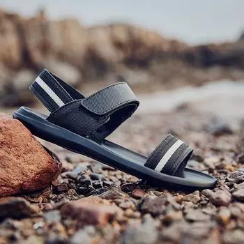 Классические мужские сандалии, дышащая натуральная кожа, пляжная обувь, легкая удобная повседневная летняя обувь, мужские роскошные сандалии для отдыха 41