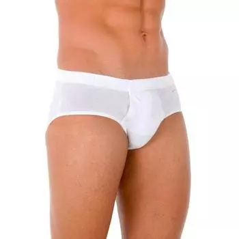 Мужские классические трусы с боковым разрезом 0527 48 белый