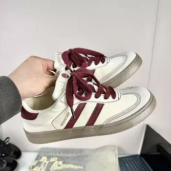 Классические немецкие тренировочные белые туфли мужские одинарные туфли весна-лето 2025 года новые модные универсальные спортивные и любительские туфли для доски Майяра 39