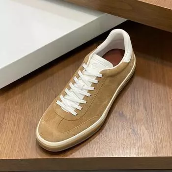 Классические немецкие тренировочные кроссовки Тренд Новая мужская обувь Повседневная спортивная обувь Цветовая блокировка Мода Легкая роскошь Белые кроссовки 38