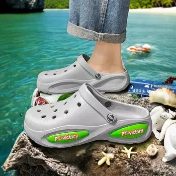 Классические нескользящие тапочки, дизайнерская обувь класса люкс 2024 года, брендовая обувь для лета 2024 года, теплые шлепанцы для мужчин, красные мужские спортивные сандалии для тенниса 39 чёрный