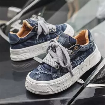 Классические новые компактные легкие универсальные мужские и женские парусиновые туфли модные и трендовые спортивные туфли на шнуровке размер 39-44 39 синий