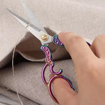 Классические ножницы для цветка сливы, портновские ножницы, ножницы для вышивки крестом, ножницы для вышивки нитками, швейные изделия для рукоделия своими руками