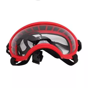 Классические очки JanPet для собак, очки для домашних животных, модные спортивные солнцезащитные очки для собак, регулируемый ремешок для средних и крупных собак, тактическая защита для катания на лыжах S(7x14cm)