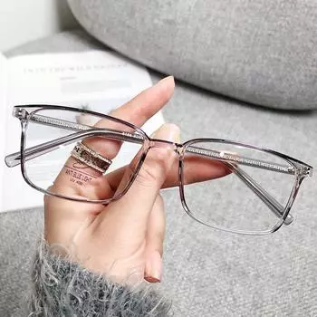 Классические очки в квадратной оправе для женщин и мужчин, защитные очки с защитой от синего света, качественные Tr90, оптические очки для компьютера