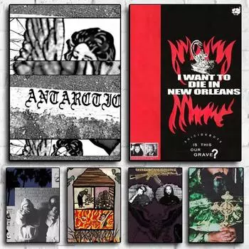 Классические постеры с певцом-самоубийцей, настенные художественные холсты, картины и принты, HD-изображения для гостиной, домашний декор, безрамные подарки 21x30cm No Framed