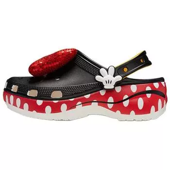 Классические сабо Crocs Platform Clog Disney Minnie Mouse (Женский) Женские кроссовки Белые 209896-100 36-37