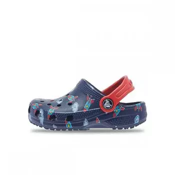 Классические сабо CROCS с принтом для детей 207321 410