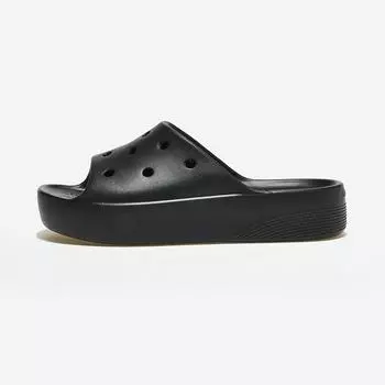 Классические шлепанцы на платформе [CROCS] CRS208180-1010097390, популярная обувь в Корее.