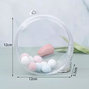 Классические сумки для хранения кукол Прозрачная уличная сумка с брелком для ключей Сумки для хранения таинственных кукол Пыленепроницаемые органайзеры