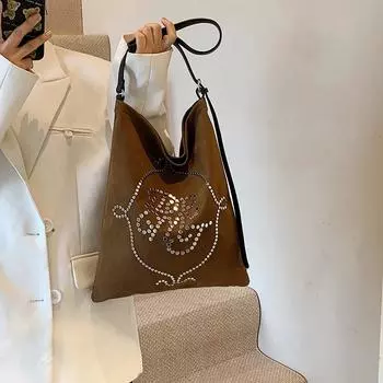 Классические сумки-тоут для женщин, новые модные высококачественные женские сумки с пайетками, большая вместимость, дизайнерские повседневные сумки через плечо