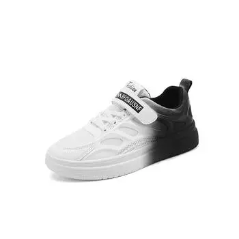 Классические туфли для мальчиков Дышащая детская спортивная обувь Новые повседневные туфли на липучках для учеников начальной школы 35