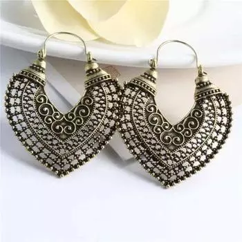 Классические винтажные серьги для женщин