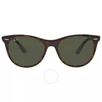 Классические зеленые солнцезащитные очки унисекс Ray Ban Wayfarer II RB2185 902 31 55
