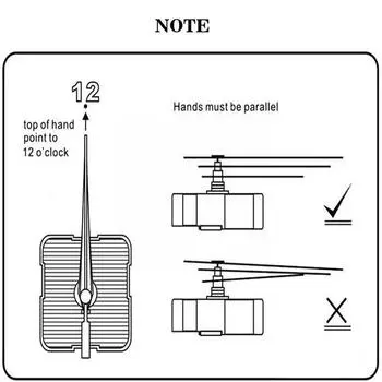 Классический 1 комплект подвесных кварцевых часов своими руками, бесшумные настенные часы, кварцевый механизм для ремонта часов, детали механизма с иглами