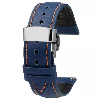 Классический 20 мм 21 мм 22 мм 23 мм нейлоновый ремешок для часов Omega Planet Ocean Seamaster 300 Speedmaster тканевый кожаный ремешок для часов SEIKO Canvas 20mm