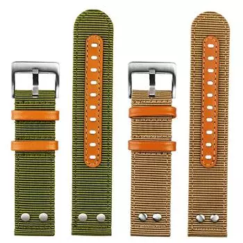 Классический 22 мм нейлоновый ремешок из холста премиум-качества для часов Hamilton Khaki, ремешок для часов Military Wristband Amazfit Gts Band с быстросъемным креплением 22mm