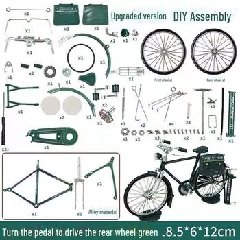 Классический 28-дюймовый собранный своими руками литой велосипедный орнамент