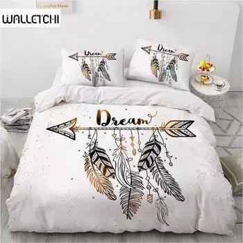 Классический 3D дизайн индивидуальный комплект постельного белья одеяло пододеяльник покрывало комплект постельного белья полный размер King Queen Double Single домашний текстиль EU single(135x200cm)