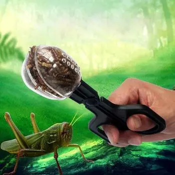 Классический аквариумный наполнитель, синий прозрачный зажим для какашек рептилий, новый набор инструментов