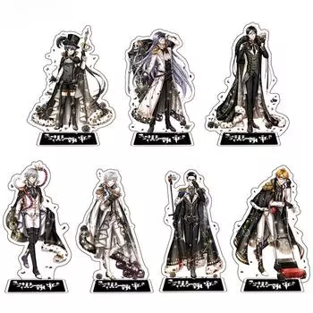 Классический аниме Черный дворецкий Kuroshitsuji косплей стенд модель пластина Себастьян Михаэлис Сиэль фигурки Standee коллекция для 1