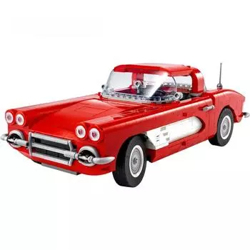 Классический автомобиль Chevroleted Модель Строительные Блоки Набор для Взрослых Идея Подарка Для Любителей Классических Автомобилей Игрушки Кирпичи Для Мальчиков