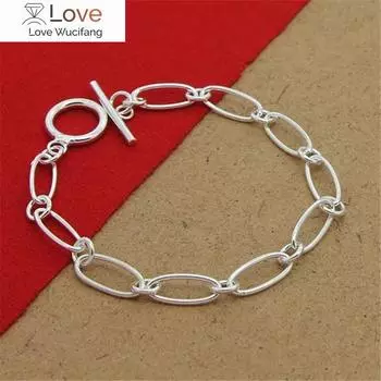 Классический браслет из серебра 925 пробы с бусинами из винограда, 8 дюймов, молитвенные четки, браслет для женщин, праздничный шарм, ювелирные изделия, подарок