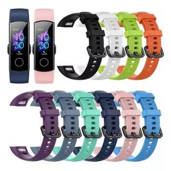 Классический браслет Смарт-браслет для Honor Band 5 4 Силиконовый ремешок для часов