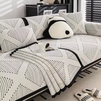 Классический чехол для дивана T-Cushion, 1 шт., водостойкий, нескользящий, чехол для дивана для собак, чехол для кресла, двухместного дивана, 3-местного дивана, 4-местного дивана 90*90CM