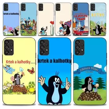 Классический чехол для телефона с анимацией Little Mole для Samsung Galaxy S22 S23 Ultra S21 S20 FE Plus Note 20, мягкий чехол Samsungnote10lite