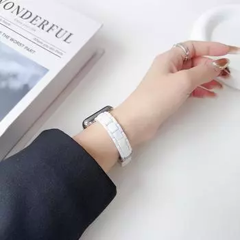 Классический цветной прозрачный ремешок для Apple Watch Band Series 9 8 7 6 SE 5 4 Браслет Ultra2 49 мм 41/45 мм 40/44 мм Тонкий ремешок для запястья 38 40 41mm