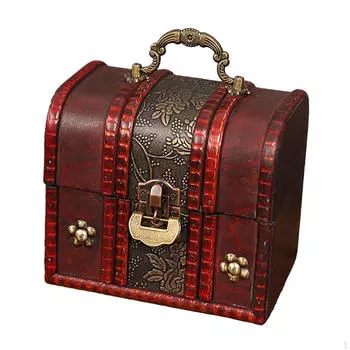 Классический деревянный банк для денег, винтажный предмет домашнего декора Style A