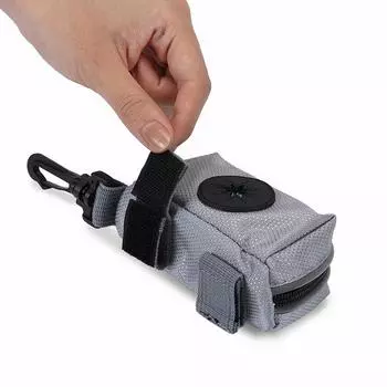 Классический диспенсер для собачьих какашек, держатель для собачьих какашек, прочные оксфордские мешки для собачьих какашек из прочного нейлона с бесплатным рулоном, отлично подходят для прогулок rubber buckle