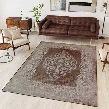 Классический дизайн, цифровой печатный домашний декор, ковер, моющийся нескользящий коврик для гостиной, экологически чистый напольный коврик