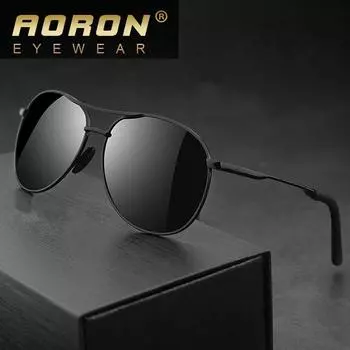 Классический дизайн, мужские поляризационные солнцезащитные очки, черные уличные антибликовые очки для мужчин, очки для вождения, рыбалки, бега