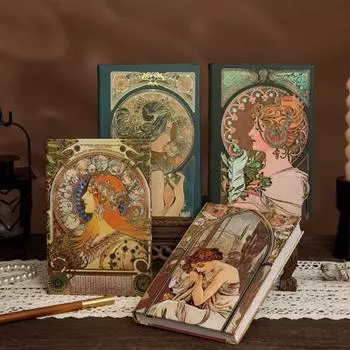 Классический дизайн ретро-блокноты в твердом переплете изысканные винтажные книги в твердом переплете ретро-блокноты для школы style 1