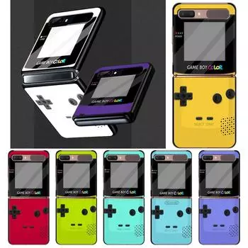 Классический игровой чехол для Samsung Galaxy Z Flip4 z flip 5G, жесткий чехол для телефона из ПК, складной черный пластиковый чехол Z Flip3 Samsung Z Flip