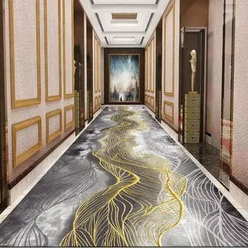 Классический ковер для коридора, декор для прихожей, нескользящие напольные коврики, китайский стиль, дорожки, дорожки, проход, длинный коврик, украшение для дома 60x200cm 23.6x78in