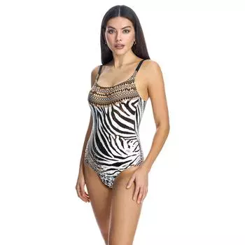 Классический купальник W240181 для женщин 42-90 C коричневый