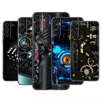 Классический механический чехол для часов с печатной платой для Samsung Galaxy S22 Pro S21 S20 Ultra FE S10 Lite 5G S10E S9 S8 Plus Samsung S22 Ultra