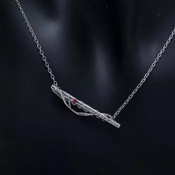 Классический минималистский аниме периферийное ожерелье кулон орнамент крест флейта колье кулон ожерелье для женщин ювелирные украшения