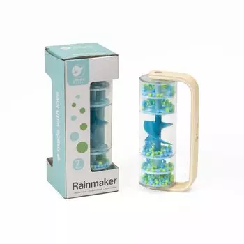 Классический мировой производитель дождя, синяя палочка для дождя, детская развивающая игрушка для детей 2 лет, деревянный подарок (CL40528)