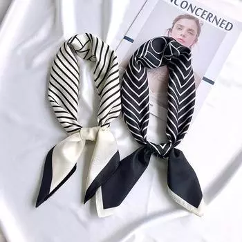 Классический модный универсальный маленький шарф имитация шелка тонкий стиль весна/лето украшение маленький квадратный шарф женский пляж 70*70cm